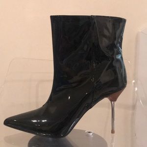 H&M Premium Collection Patent Leather boots